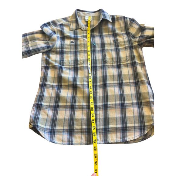 THE NORTH FACE MENS LONG SLEEVE BUTTON DOWN PLAID FLANNEL SIZE M - Picture 7 of 16